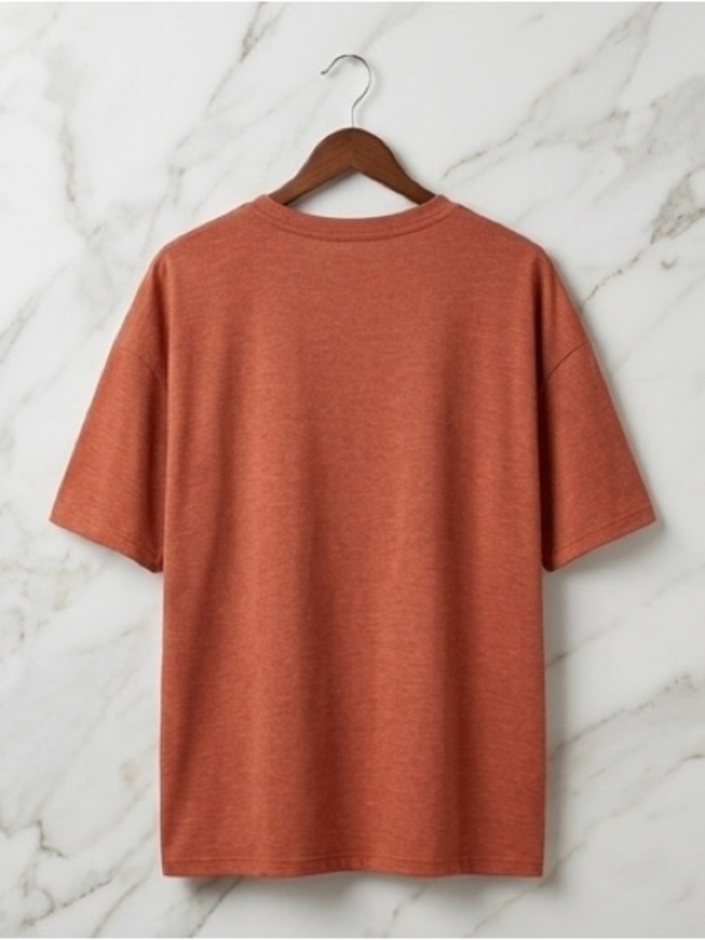 🔥 90s Retro Graphic Tee | Oversized SHEIN | Burnt Orange | Size Medium - Picture 4 of 5